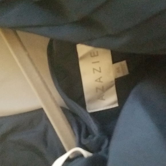 Azazie Rylee Dress in Dark Navy - Picture 5 of 5